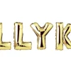 Pynt & Festudstyr|Folieballoner tillykke 35 cm guld