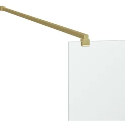 Mikelo Brusenicher|Forhængsstang 110 cm messingfinish -
