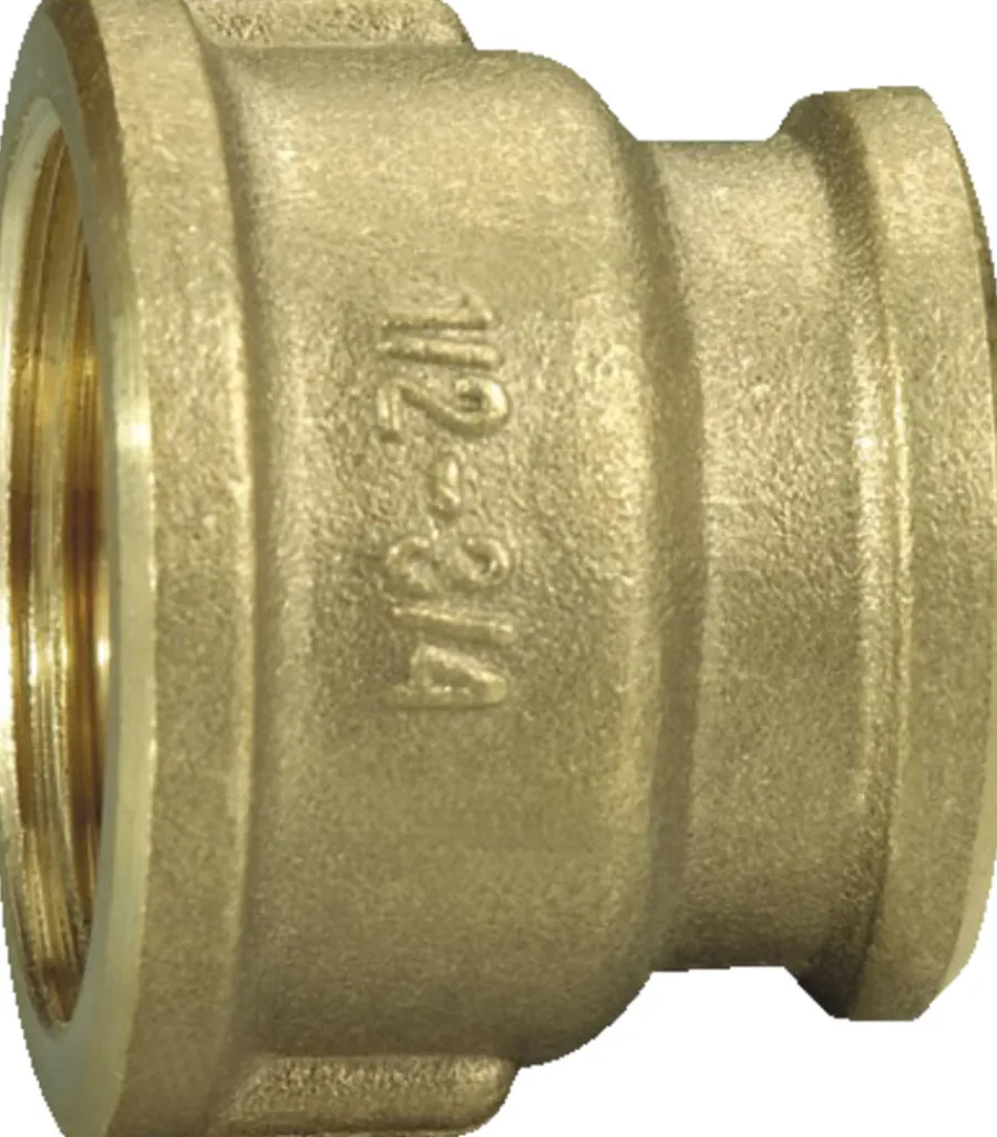 Messing|Formindskermuffe 3/4" x 1/2" Messing