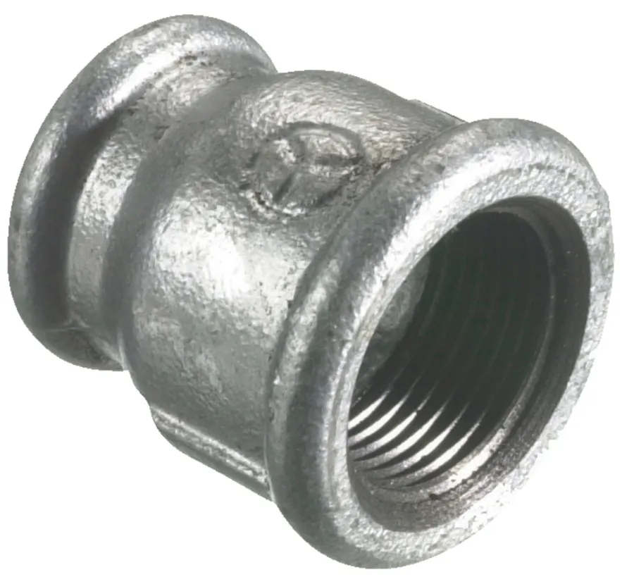 Galvaniserede|Formmuffe galvaniseret 1" x 3/4"