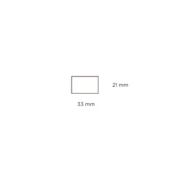 Hornbaek Lister|Forrammeliste fyr - 21 x 33 x 3000 mm