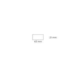 Hornbaek Lister|Forrammeliste fyr - 21 x 43 x 3000 mm
