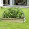 Garden® Fugle- & Insektnet|Planteborde & Højbede|Fuglenet til palleramme 120 x 80 cm -