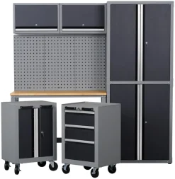 Probuilder Arbejdsborde & Reoler|Garageopbevaring 1900 x 1860 x 460 mm -