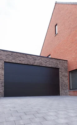Garageporte & Tilbehør|Garageport 240 x 200 cm med portautomatik SNP Panel G
