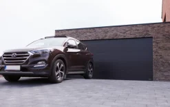 Garageporte & Tilbehør|Garageport 240 x 200 cm med portautomatik SNP Panel G