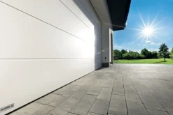 Garageporte & Tilbehør|Garageport 240 x 212,5 cm med portautomatik No Rip G