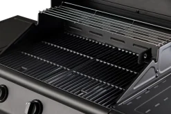 Grillexpert® Gasgrill|Gasgrill 3 brændere og sidebrænder sort -