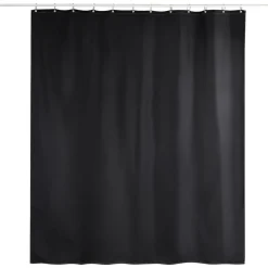 Badeforhæng|GEYSER® badeforhæng sort 180 x 200 cm