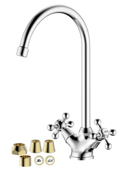 GEYSER® Køkkenarmatur|Magnolia køkkenarmatur krom