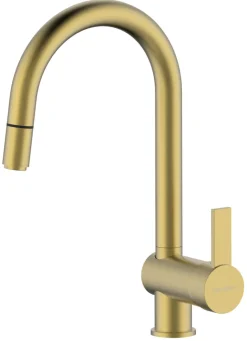 GEYSER® Køkkenarmatur|Max Flex køkkenarmatur Børstet guld