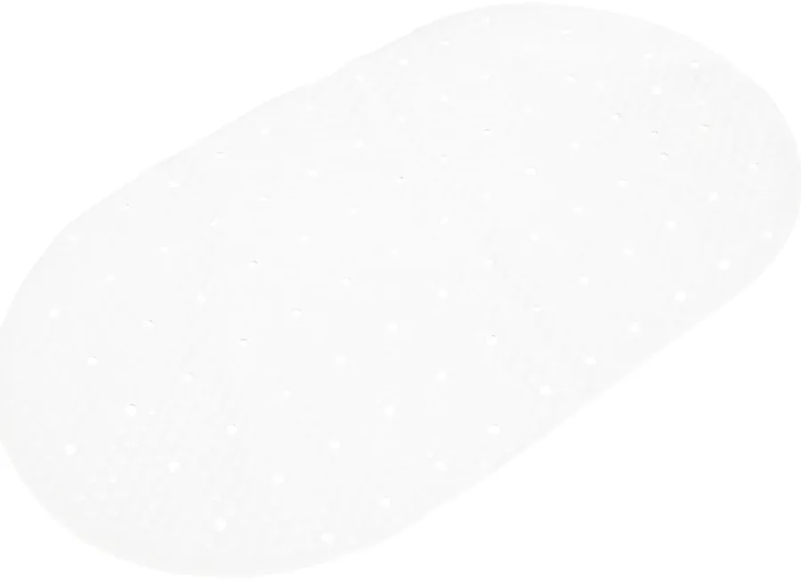 GEYSER® Tilbehør Til Badeværelset|skridsikker bademåtte 69 x 39 cm hvid