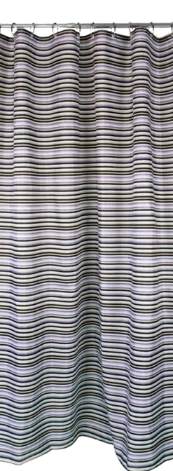 GEYSER® Badeforhæng|Stripes badeforhæng 180 x 200 cm