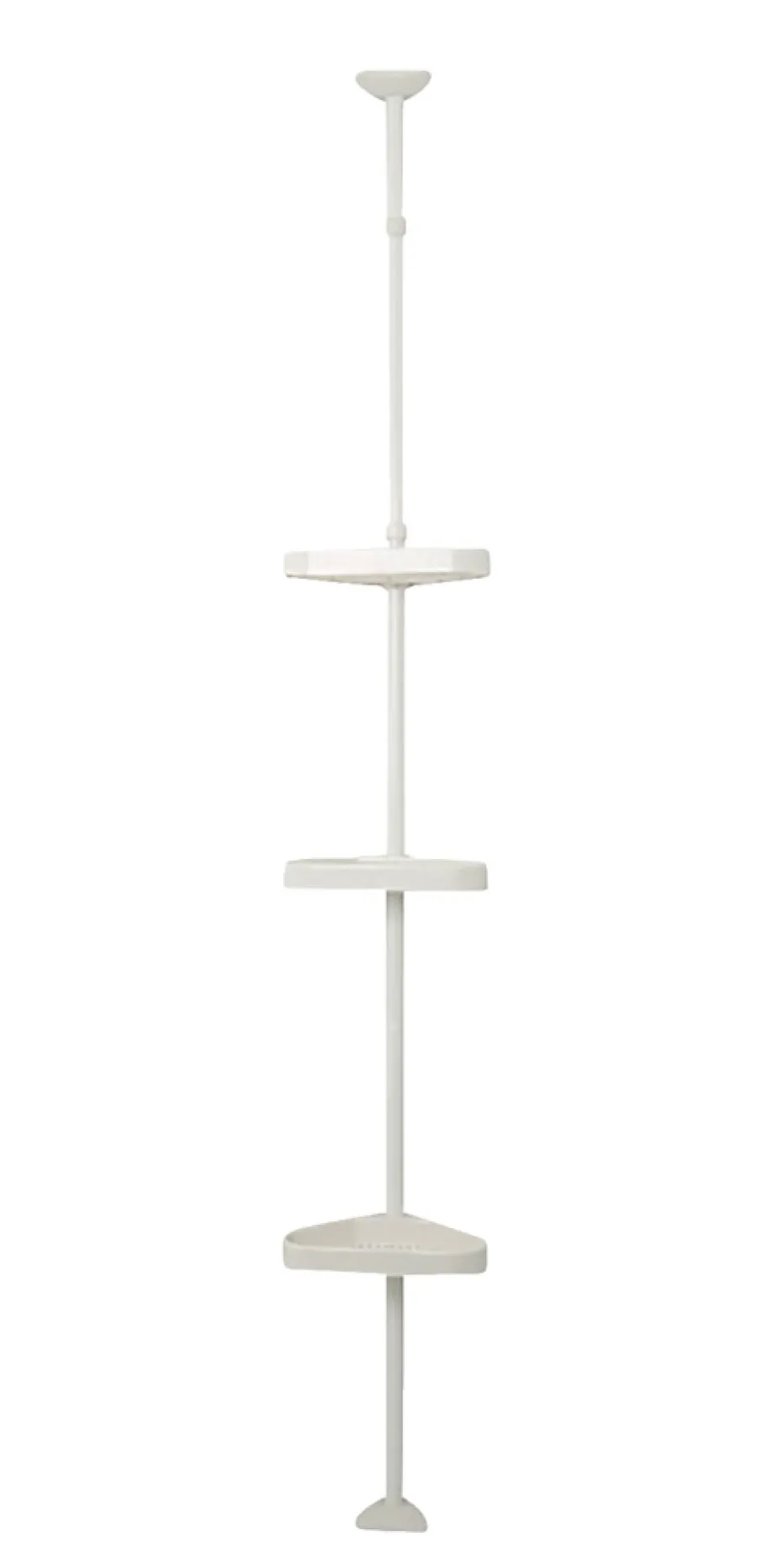 GEYSER® Brusehylder|teleskophylde m/3 hylder hvid