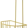 GEYSER® Brusehylder|trådkurv m/bøjleophæng mat guld