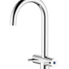 GEYSER® Køkkenarmatur|Twin køkkenarmatur krom