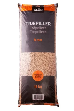 Glöd Brændsel|træpiller 8 mm 15 kg