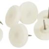 HOME it Filtpuder|Glidesøm Ø30 mm hvid plast - 8 stk.