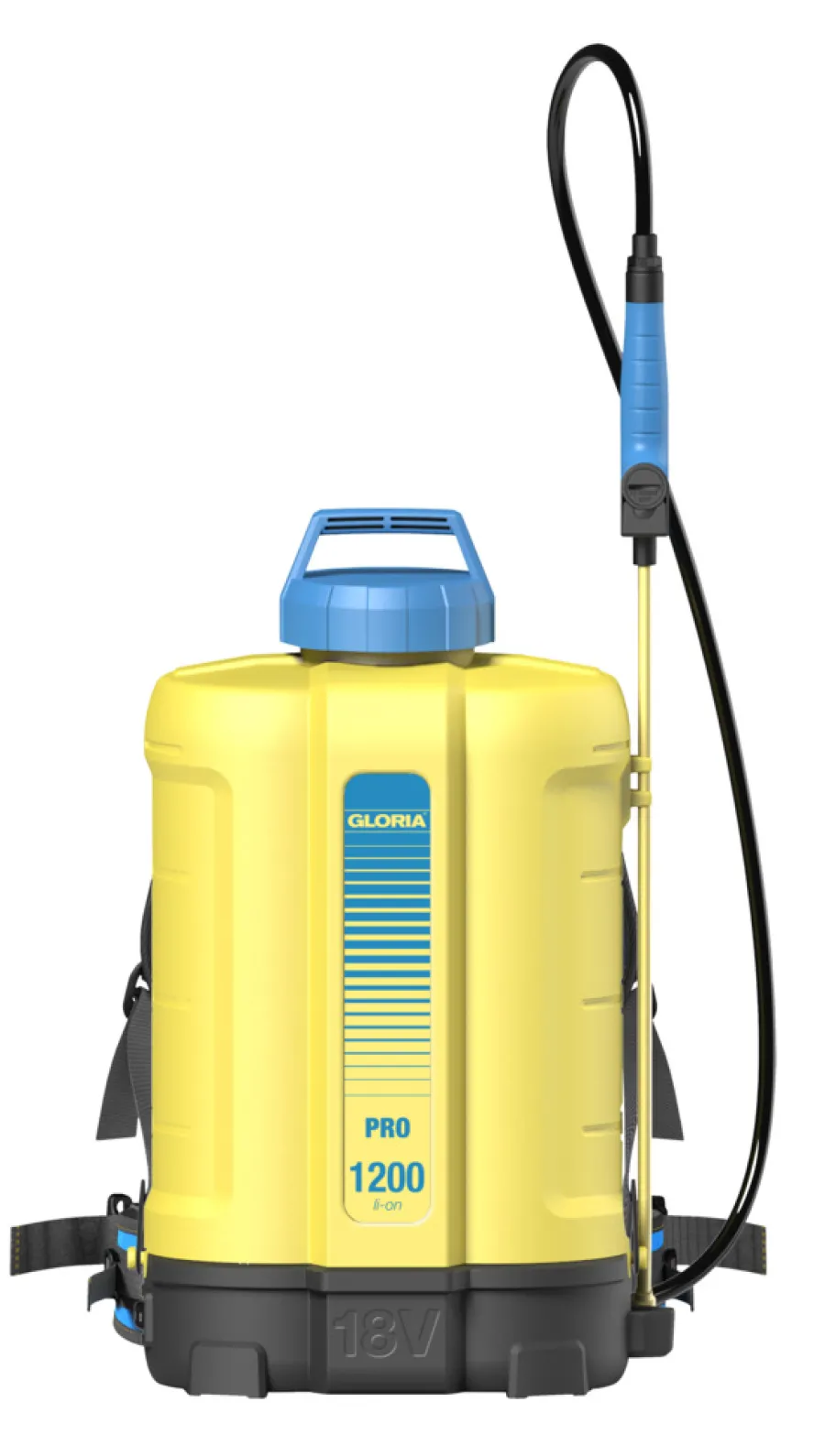 Gloria Pumper & Tryksprøjter|Pro 1200 li-on rygsprøjte 12 liter
