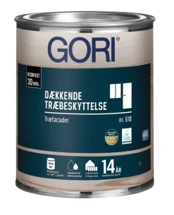 GORI Træbeskyttelse|618 dækkende træbeskyttelse 0,75 liter Kridt