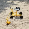 Nordic Play Strand- & Badelegetøj|Legetøj|Gravemaskine m/hjul til sandkasse -