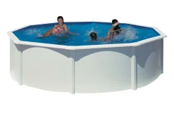 Swim & Fun Pools|Gre poolpakke Ø460 cm 17450 liter - Hvid