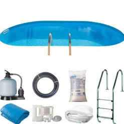 Swim & Fun Pools|Gre poolpakke inground oval 27470 liter -
