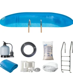 Swim & Fun Pools|Gre poolpakke inground oval 38840 liter -