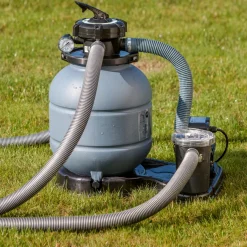 Swim & Fun Pools|Gre poolpakke oval 14550 liter - Hvid