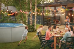 Swim & Fun Pools|Gre poolpakke oval 25323 liter - Hvid