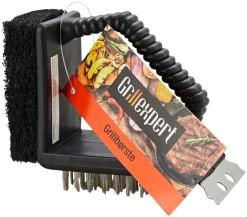 Grillexpert® Grilltilbehør|Grillbørste 3-i-1 -