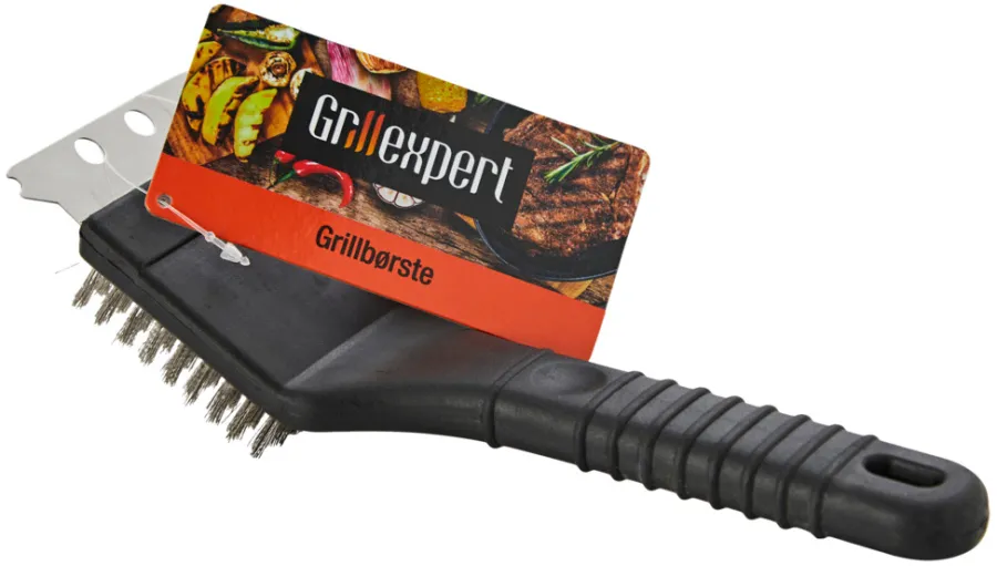 Grillexpert® Grilltilbehør|Grillbørste med skraber -