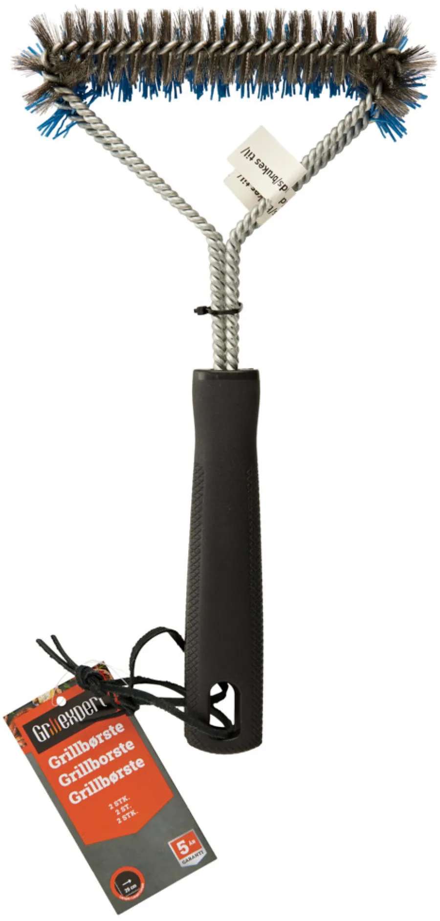 Grillexpert® Grilltilbehør|Grillbørster 2-pk. -