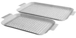 Grillexpert® Grilltilbehør|Grillfade 2 stk. medium og stor -