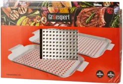 Grillexpert® Grilltilbehør|Grillfade 2 stk. medium og stor -