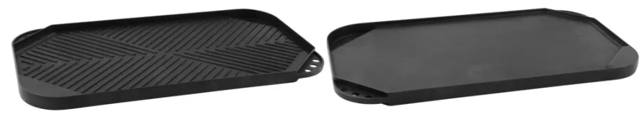 Grillexpert® Grilltilbehør|Grillplade helstøbt 49,5 x 27,3 cm -