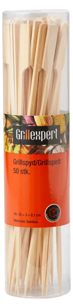 Grillexpert® Grilltilbehør|Grillspyd bambus 50 stk. -