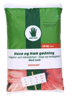 Grønne Fingre® Gødning|have-/hækgødning 15 kg