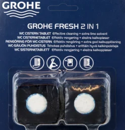 Grohe Rengøringsmidler|Fresh tabs WC tabletter 2 stk.