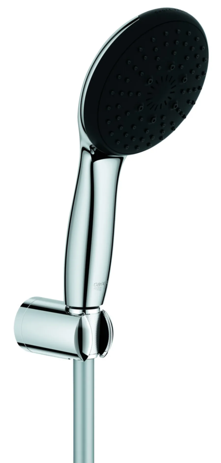 Grohe Brusehoveder & -Slanger|Vitalio Start Ø110 mm håndbrusersæt Krom