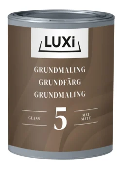 LUXI® Træ- & Metalmaling|Grundmaling hvid 0,75 liter -