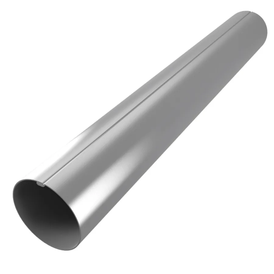 Grøvik Tagrender|N70 nedløbsrør 70 mm 3 meter aluminium