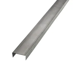 Gipsplader|Gulv- og loftskinne med foam, U-profil 95 mm