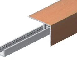 Profillister|Gulvprofil alu folieret 2 x 30 x 900 mm