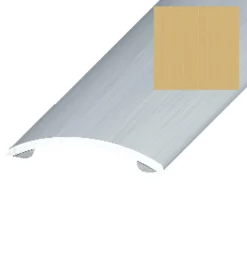 Profillister|Gulvprofil mat guld selvklæbende 3,2 x 30 x 900 mm