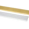 Profillister|Gulvprofil mat messing selvklæbende 2,5 x 25 x 900 mm