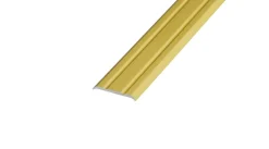 Profillister|Gulvprofil mat messing selvklæbende 2,5 x 25 x 900 mm