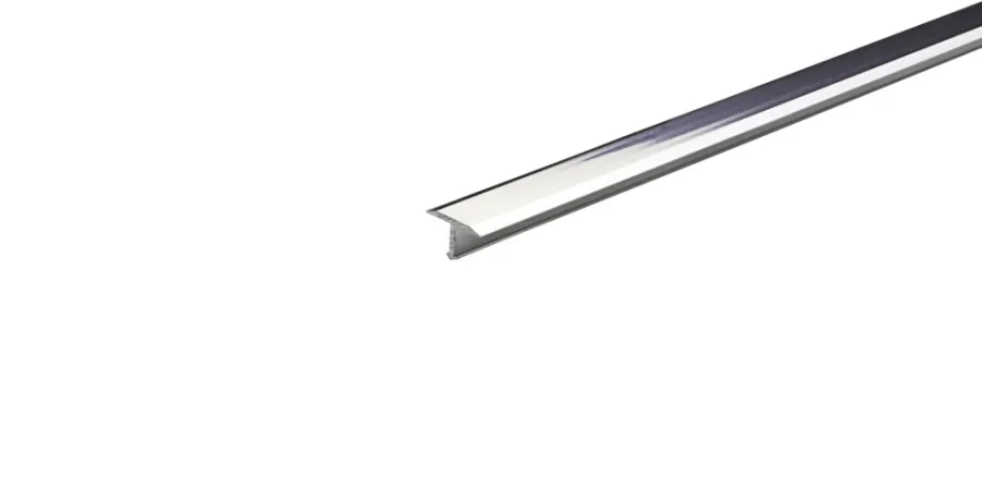 Profillister|Gulvprofil T 9 x 14 x 900 mm Sølv