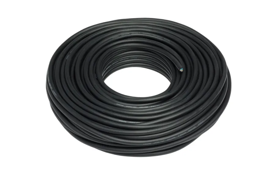 Kabler & Ledninger|Gummikabel 3 x 1,0 mm² 50 meter