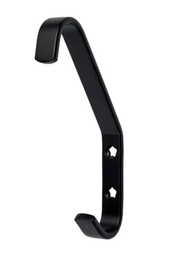 Habo Knager & Knagerækker|hattekrog stål 180 mm sort